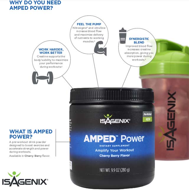 Isagenix Power Nitric Oxide Powder