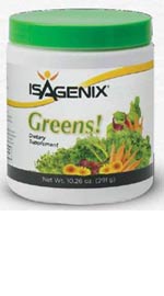 Isagenix Nutrition (Super) Greens Nutrient Rich Herbs, Vegetables