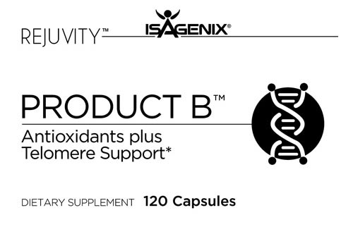 IsaGenix Product B Antioxidants Telomere Support Logo